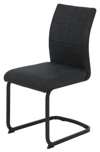 Jedálenská stolička TIERA antracitová