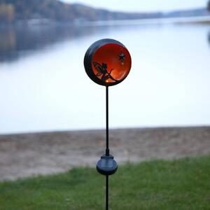 Solárna LED lampa Fairytale, oranžová