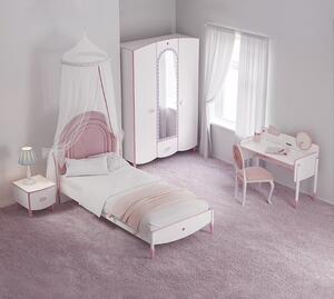 Dievčenská izba Susy - biela/ružová