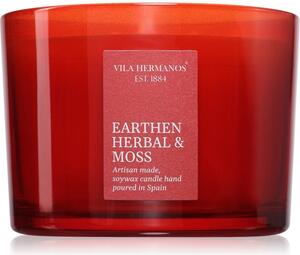 Vila Hermanos Earthen Herbal & Moss vonná sviečka 350 g