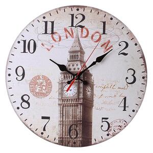 Veselá Stena Drevené nástenné hodiny Big Ben