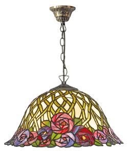 Závesná lampa Melika v štýle Tiffany 1-plameňová