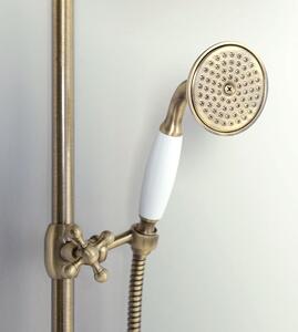 Sapho ANTEA sprchový stĺp s termostatickou batériou, bronz