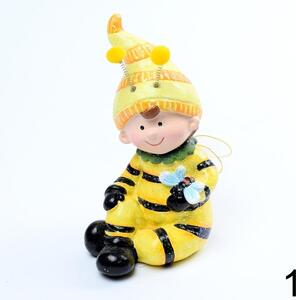 Chlapec včielka polyresin 8,8x8x15cm 208892CH - Dekorácia