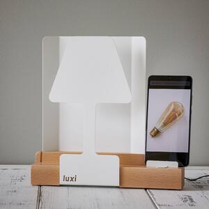 LED lampa Luxi s integrovanou nabíjacou stanicou