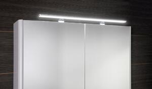 Sapho LUCIE galerka s LED osvetlením, 106x70x17cm, biela
