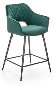 HALMAR Barová stolička STOOL H107 zelená