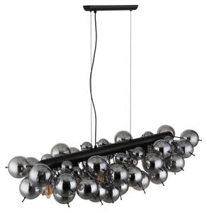 Globo 15633H1S - Luster na lankách UDO 6xE14/25W/230V čierna
