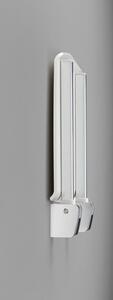 GELCO sklopné sedátko do sprchového kúta 32,5x32,5 cm, biela