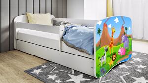Kocot kids Detská posteľ Babydreams safari biela