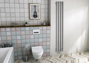 Sapho Pilon kúpeľňový radiátor dekoratívny 180x27 cm chrómová IZ120