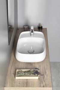 Sapho AVENTIN keramické umývadlo na dosku, 60x40cm, biela