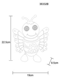 Globo 36332B - LED solárne svietidlo 104xLED/0,06W/3V IP44 včela