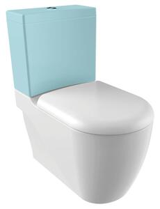 Sapho GRANDE WC misa XL pre kombi, spodný/zadný odpad, biela