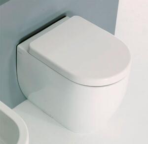 Kerasan FLO WC misa stojaca, 36x42x51, 5cm, spodný/zadný odpad