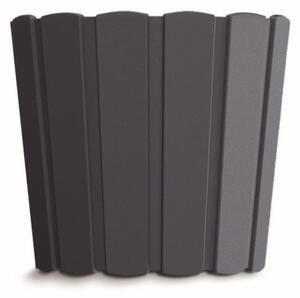 Prosperplast Kvetináč Boarde basic antracit, variant 23,9 cm