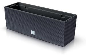 Prosperplast Truhlík RETTO s vkladom antracit, variant 39,5 cm