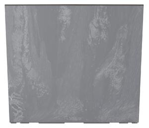Prosperplast Vysoký kvetináč s vkladom CORBI V 77 cm tmavo šedý, variant 77 cm