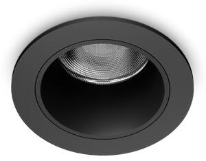 Ideal lux 322919 QUARK zápustné svietidlo D49mm LED 12W 1200/880lm 3000K čierna