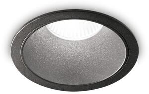 Ideal lux 267968 GAME ROUND zápustné svietidlo D85mm LED 11W 1100/750lm 4000K čierna, UGR<19