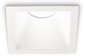 Ideal lux 192376 GAME SQUARE zápustné svietidlo 84x84mm LED 11W 950/780lm 3000K biela, UGR<19