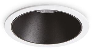 Ideal lux 192277 GAME ROUND zápustné svietidlo D85mm LED 11W 950/640lm 3000K biela, čierna, UGR<19