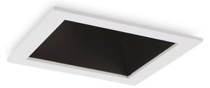 Ideal lux 192352 GAME SQUARE zápustné svietidlo 84x84 mm LED 11W 950/660lm 3000K biela, čierna, UGR<19