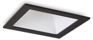 Ideal lux 192406 GAME SQUARE zápustné svietidlo 84x84mm LED 11W 950/780lm 3000K čierna, biela, UGR<19