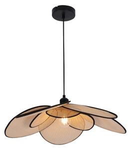 Luster na lanku TOBAGO 1xE27/20W/230V pr. 60 cm béžová