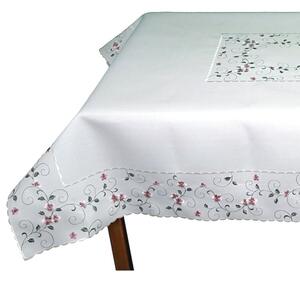 RAEBEL Jemný obrus s výšivkou kvietkov , 1025 Polyester 130x170 cm