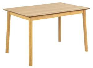 ZARION Dub Prírodný – KUCHYNSKÝ STÔL 120 cm Z DREVA S DYHOU