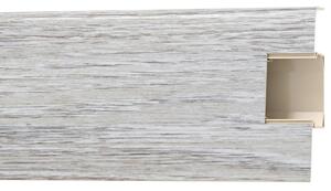 Lišta soklová PVC Arbiton LARS Dub Škandinávsky 50 26x70x2500 mm