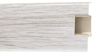 Lišta soklová PVC Arbiton LARS Jaseň Zimný 02 26x70x2500 mm