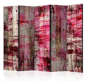 Paraván - Abstract Wood II [Room Dividers] Veľkosť: 225x172, Verzia: Jednostranný