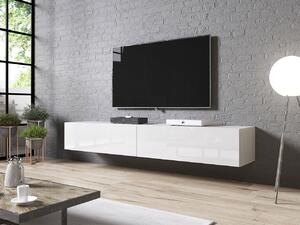 Mirjan24 TV stolík 200 Koda, Farby: biela / biely lesk 5902928804119