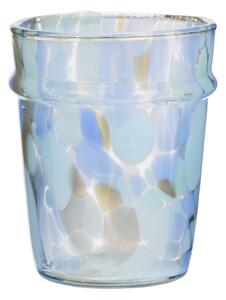 Pohár z brokového skla Blue/Aqua 200 ml