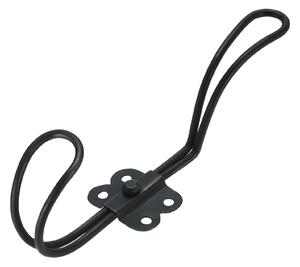 Kovový háčik Antique Black