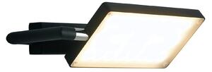 Nástenné LED svietidlo Book, čierne