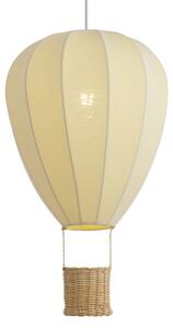 Detské závesné svietidlo béžové Teplovzdušný balón - Air Balloon