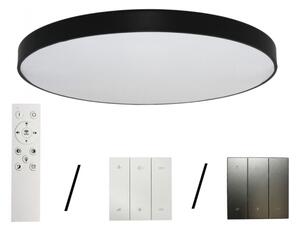 LED stropné svietidlo LED/300W/230V 3000/4000/6500K priemer 120 cm čierne