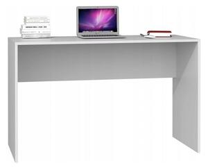 Kancelársky stôl na notebook biela matná