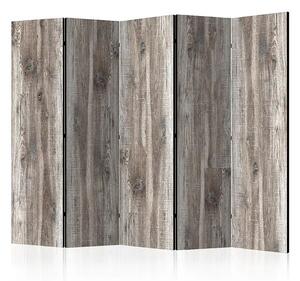 Paraván - Stylish Wood II [Room Dividers] Veľkosť: 225x172, Verzia: Jednostranný