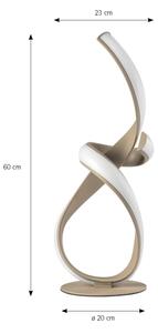 ONLI - LED Stolová lampa MATISSE LED/22W/230V 60 cm béžová