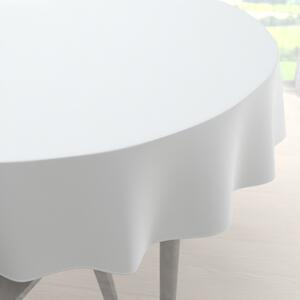 Biante Teflónový okrúhly obrus TF-027 Biely bez vzoru Ø 100 cm