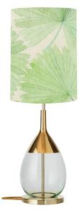 EBB & FLOW Lute stolná lampa Tango palmová/zlatá