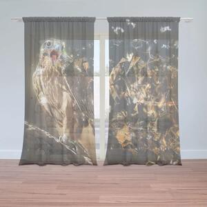Sablio Záclony Dravec: 2ks 150x250cm