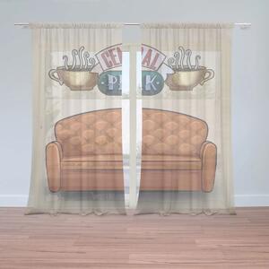 Sablio Záclony Seriál Priatelia CENTRAL PERK Gauč: 2ks 150x250cm