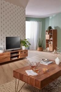 NÍZKA KOMODA, akácia, prírodné farby, 160/45/35 cm Ambia Home - TV nábytok