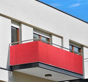 Balkónová zástena grafitovej farby 110x600cm Veľkosť (cm): 60X600 cm