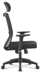 PreHouse HC-1021 Black FABRIC otočná kancelárska stolička